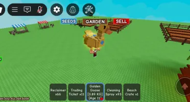 grow a garden pet Golden goose