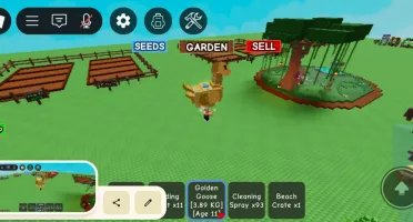 grow a garden pet Golden goose
