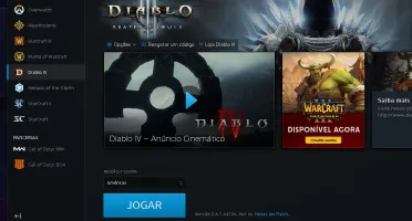 conta blizzard