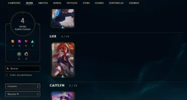 Conta Platina League of Legends