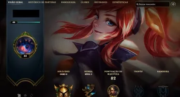 Conta Platina League of Legends