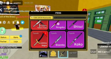 Conta de blox fruits