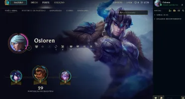 Conta League Of Legends (LOL) - LVL 15