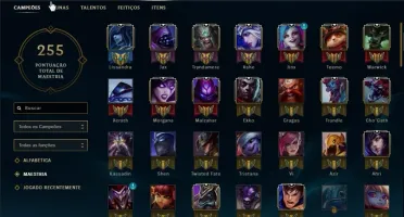 Conta lol Prata 5 Com mais de 55 champions
