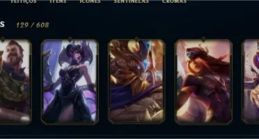 Conta League of Legends 227 Skins