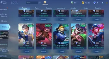 VENDO  CONTA MOBILE LEGENDS EX MÍTICO