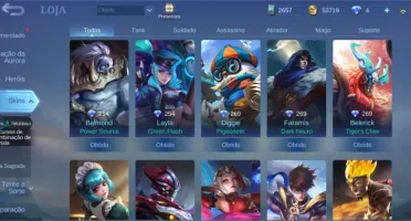 VENDO  CONTA MOBILE LEGENDS EX MÍTICO