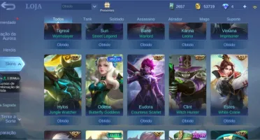 VENDO  CONTA MOBILE LEGENDS EX MÍTICO