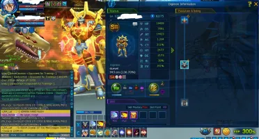 Conta DMO Top Server Omegamon