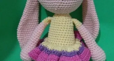 Amigurumi Coelhinha Rose