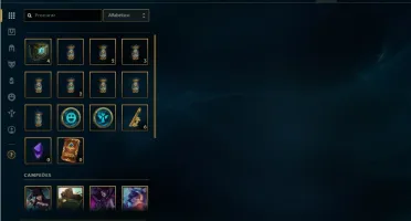 CONTA LOL - UNRANKED LEVEL 20 • TODOS ESPÓLIOS + 10000 EA