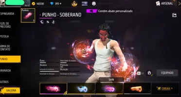 Conta Free Fire LVL 67