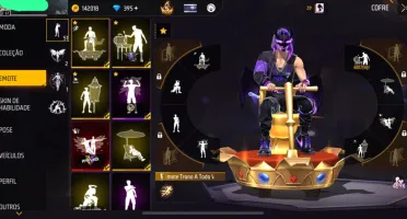 Conta Free Fire LVL 67