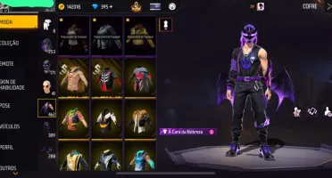 Conta Free Fire LVL 67