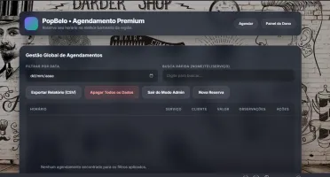 Crio seu Site de Agendamentos ou Cardápio sem taxas mensais