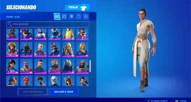 Conta fortnite season 2 até a 10 + cavaleiro negro