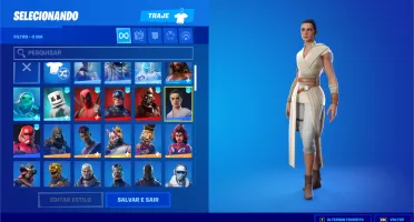 Conta fortnite season 2 até a 10 + cavaleiro negro