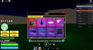 Conta Blox Fruits— Spirit, CDK, V4,2 Hakis Lendários,LV 2550