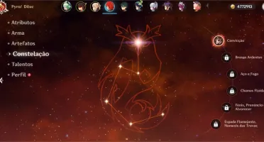 Genshin Impact - Ayaka C1, Zhongli, Xiao, Venti e Armas 5*