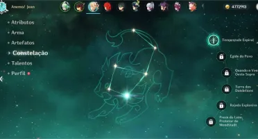 Genshin Impact - Ayaka C1, Zhongli, Xiao, Venti e Armas 5*