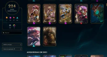 Conta 224 League Of Legends Barato