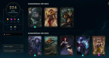 Conta 224 League Of Legends Barato