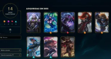 CONTA LOW LEVEL, 2 SKIN YASUO 3 MITICAS 1 HEXTEC 1 LENDÁRIA