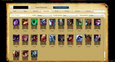 Conta Diamante, Borda Diamante + Skins