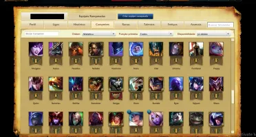 Conta Diamante, Borda Diamante + Skins