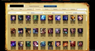 Conta Diamante, Borda Diamante + Skins