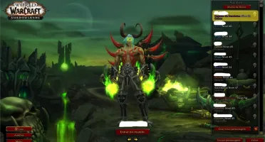 Conta World of warcraft + bnet antiga + CM Gold de shaman