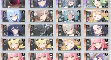 Chaos zero nightmare CZN Level 55 account (Late game)