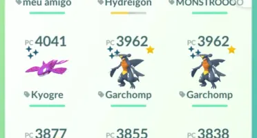 Conta lv 48 de colecionador, com pokémons talados de sobra