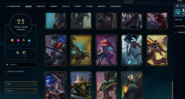 Conta diamante com ícone de mestre e skin ultimate