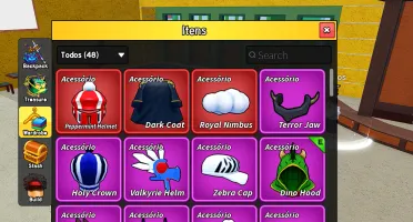 Conta Blox Fruits