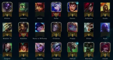 Conta Diamante 5 MMR alto