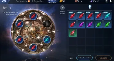 Vendo conta no MIR4 Maga LVL 45 - 46K CP [SA1]14