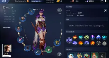 Vendo conta no MIR4 Maga LVL 45 - 46K CP [SA1]14
