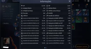 Vendo conta no MIR4 Maga LVL 45 - 46K CP [SA1]14