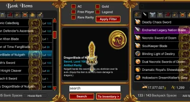 Conta AQW LvL 100 12 anos