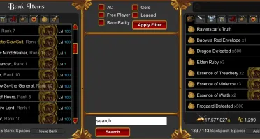 Conta AQW LvL 100 12 anos