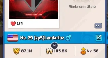 Venda de uma conta Last War