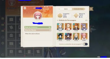 Ar56 com Neuvillete, Yae Miko, Venti, Childe e Yoimiya + ass