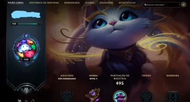 Conta LoL Nivel 165 / 248 Skins / Full Champs