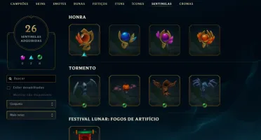 Conta LoL Nivel 165 / 248 Skins / Full Champs