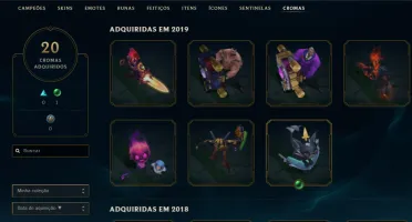 Conta LoL Nivel 165 / 248 Skins / Full Champs
