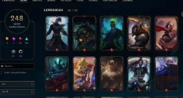 Conta LoL Nivel 165 / 248 Skins / Full Champs