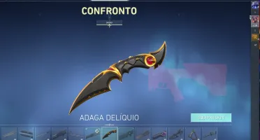 Conta Valorant Com Butterfly (e outras skins) Prata 1