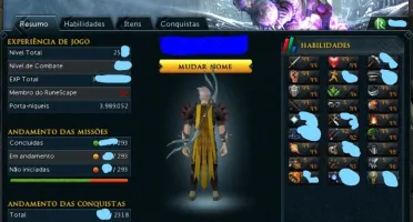 Acc Runescape 3 Total 2700+ Com 250m