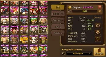 Conta Summoners War